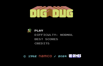 Dig Dug su C64