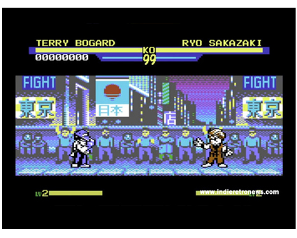 SNK vs Capcom per C64/128