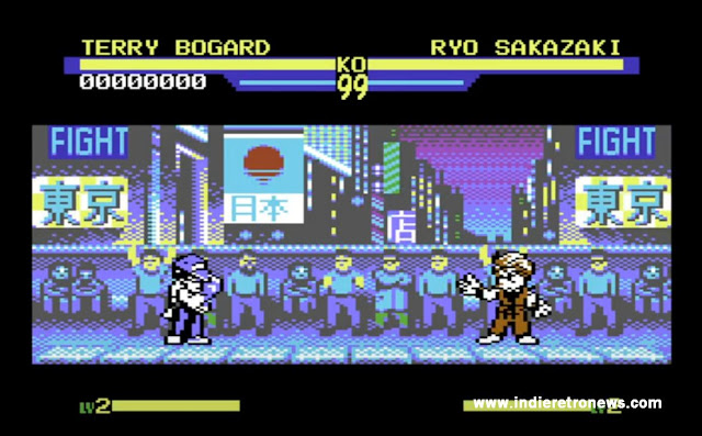 SNK vs Capcom per C128 e C64